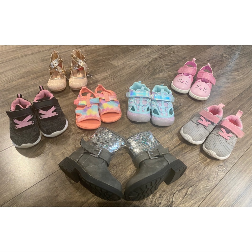 Toddler girls shoe lot (Size 5 - 6) Nordstrom